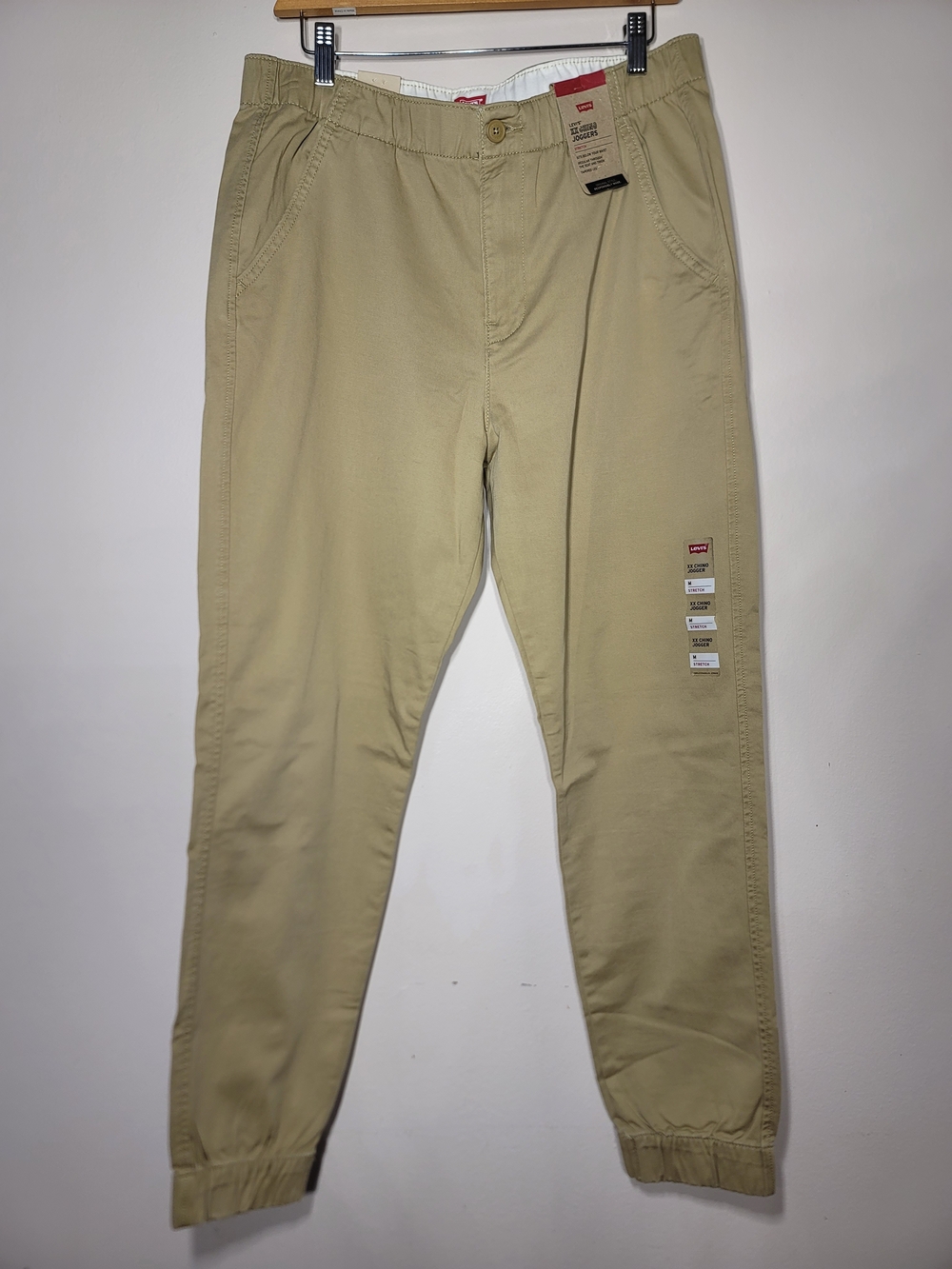 Levi’s XX Chino Joggers Effortless Streetwear Vibe Sz M Minimalist Cotton New
